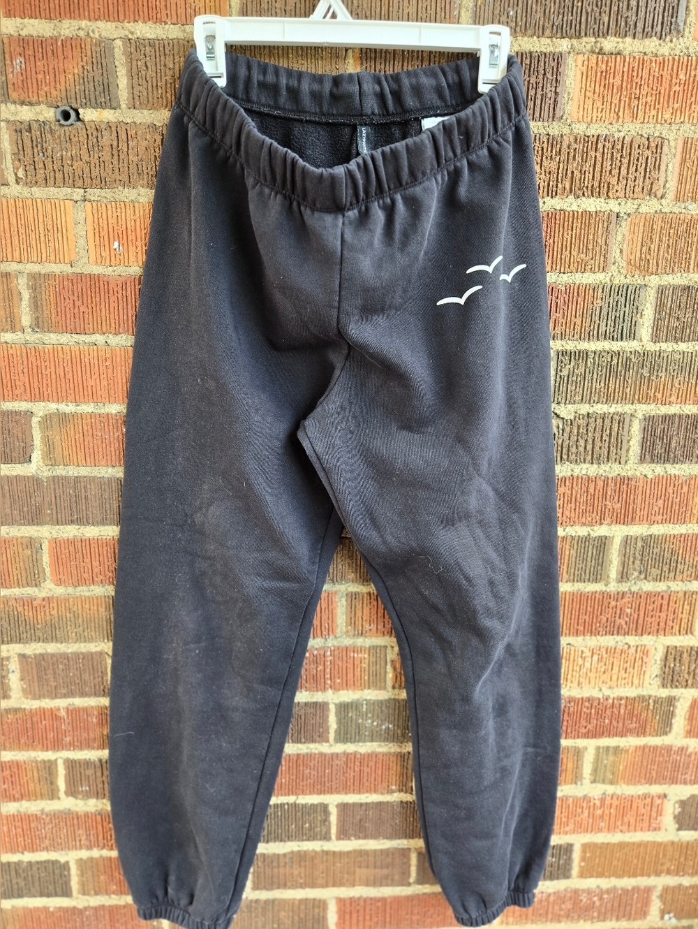 Lazypants Cozy Jogger Pants with Seagull Accent
